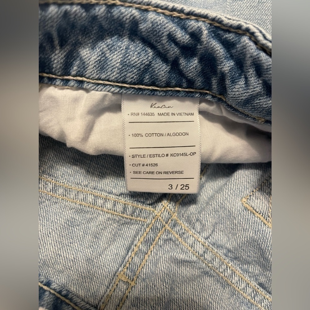KanCan high rise jean shorts - Picture 5 of 8